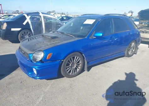 2003 Subaru Impreza Wrx from USA, damaged, VIN JF1GG29653G805314